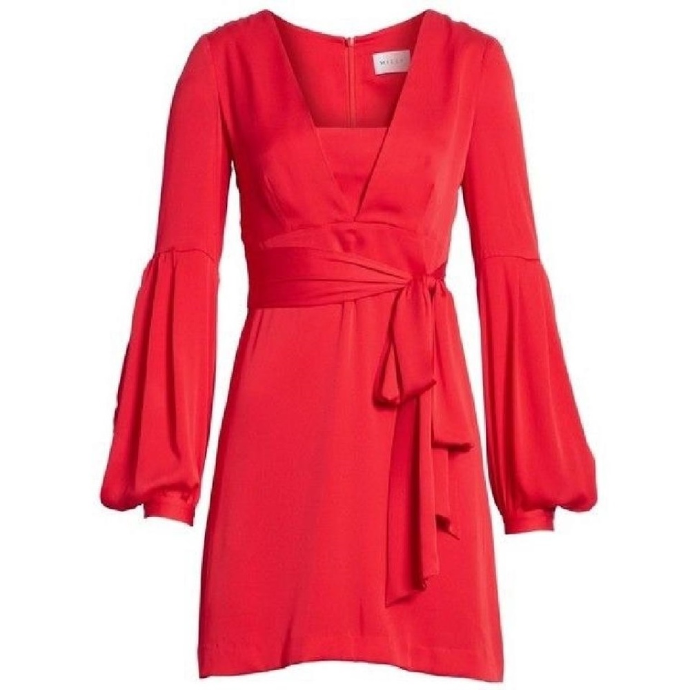 ✨Milly Kayla Deep-V Silk Sheath Dress✨